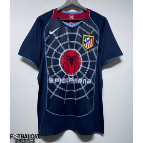 Atletico Madrid 2004-2005 Retro Venkovní Dres Krátký Rukáv